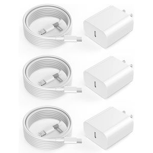 3 Pack for 10ft iPhone charger set
